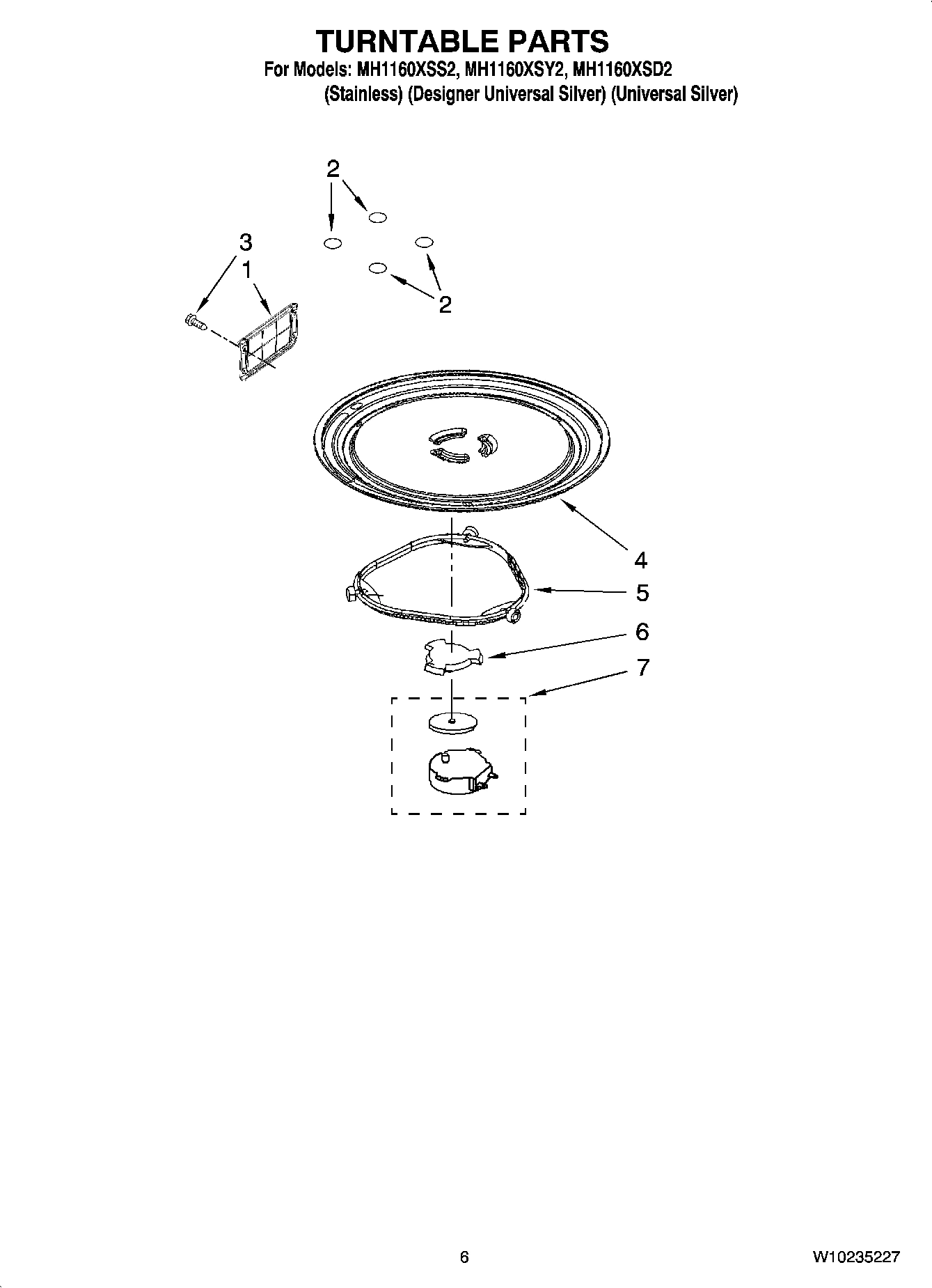 05 - TURNTABLE PARTS