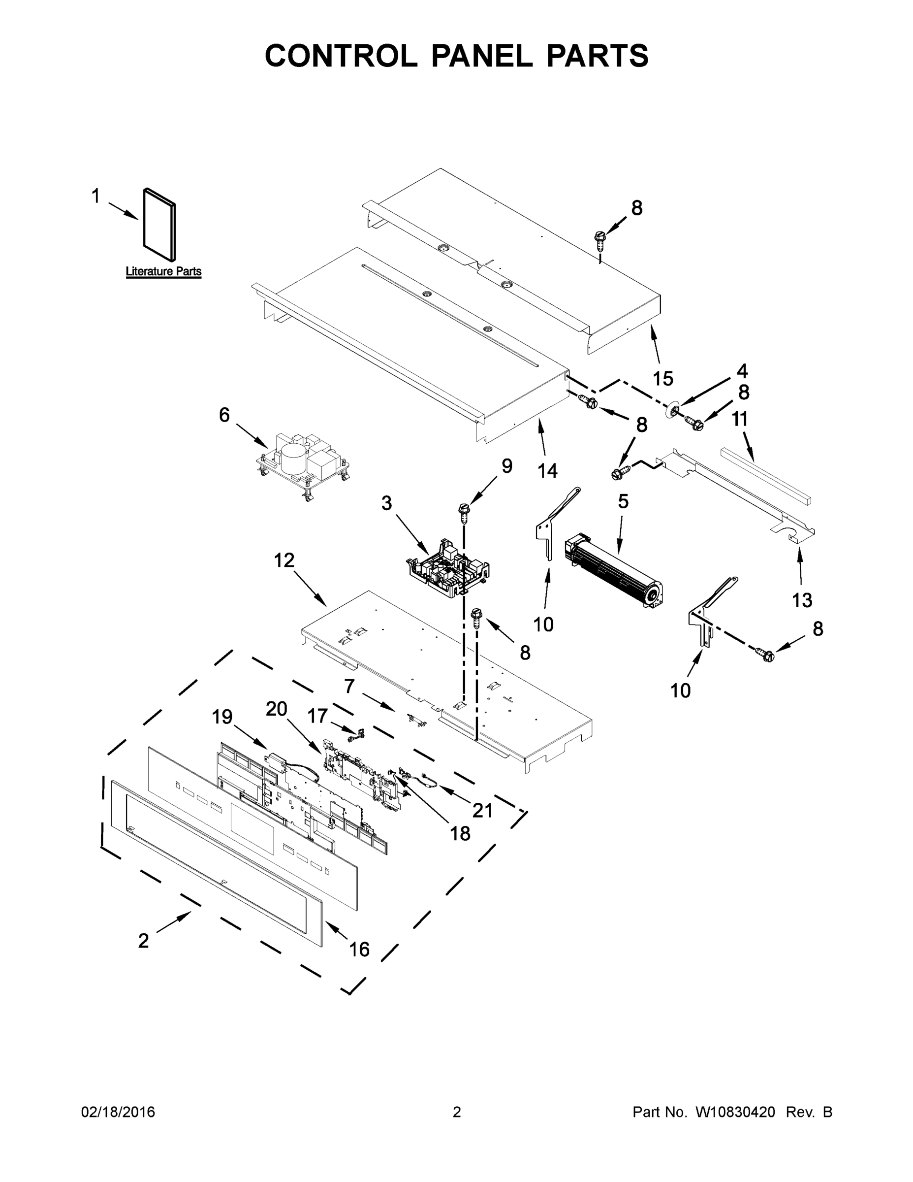 02 - CONTROL PANEL PARTS