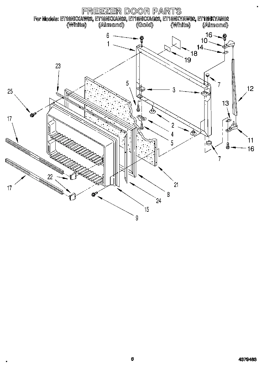 05 - FREEZER DOOR