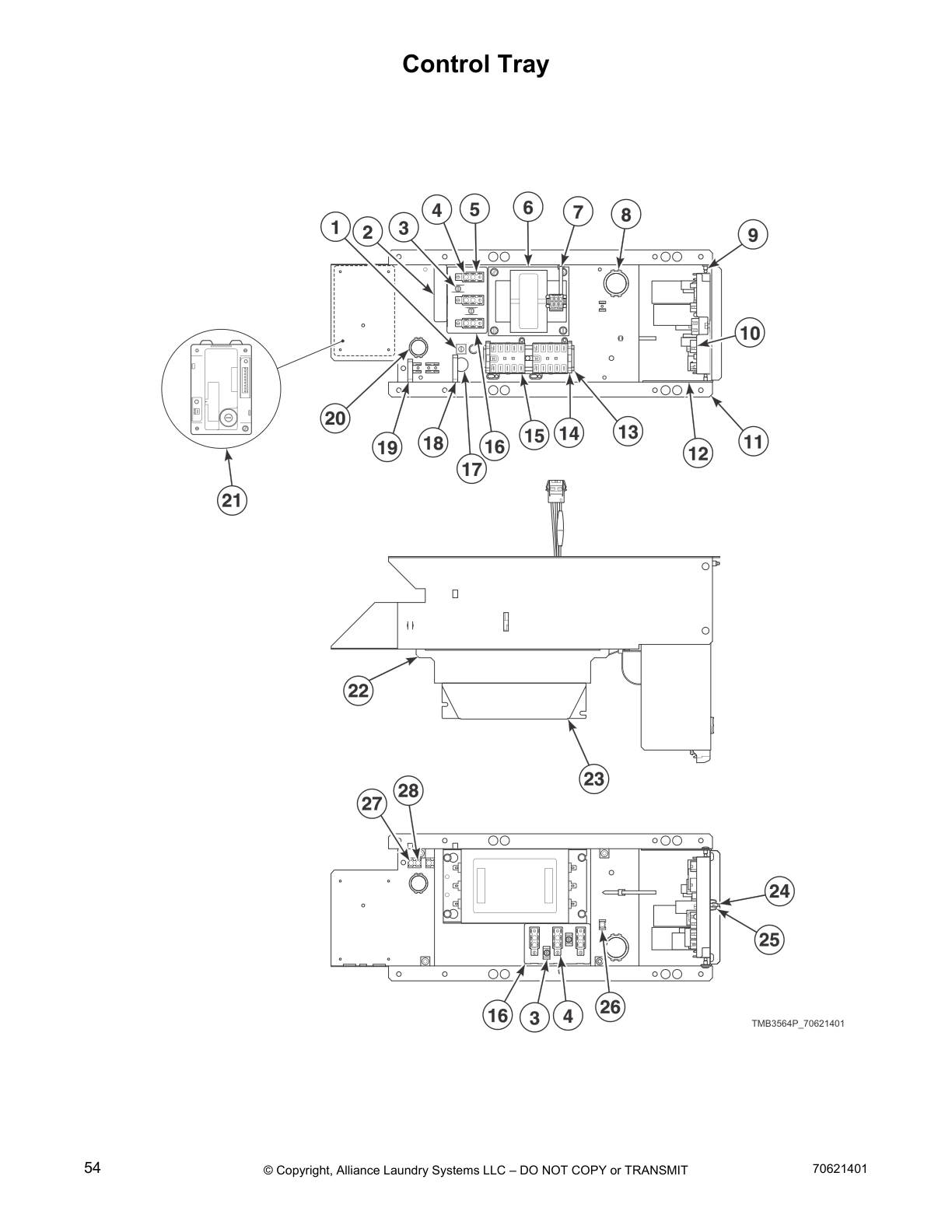 Control Tray
