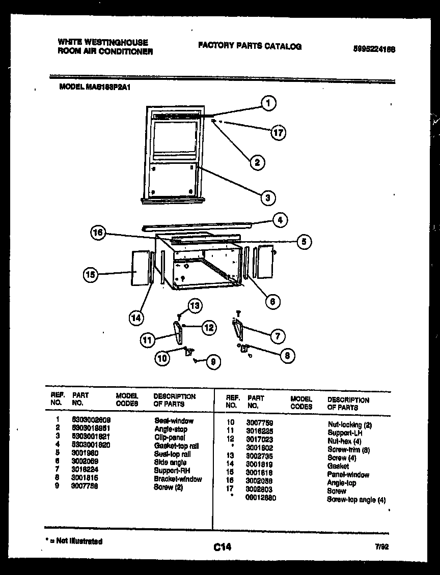 06 - CABINET AND INSTALLATION PARTS