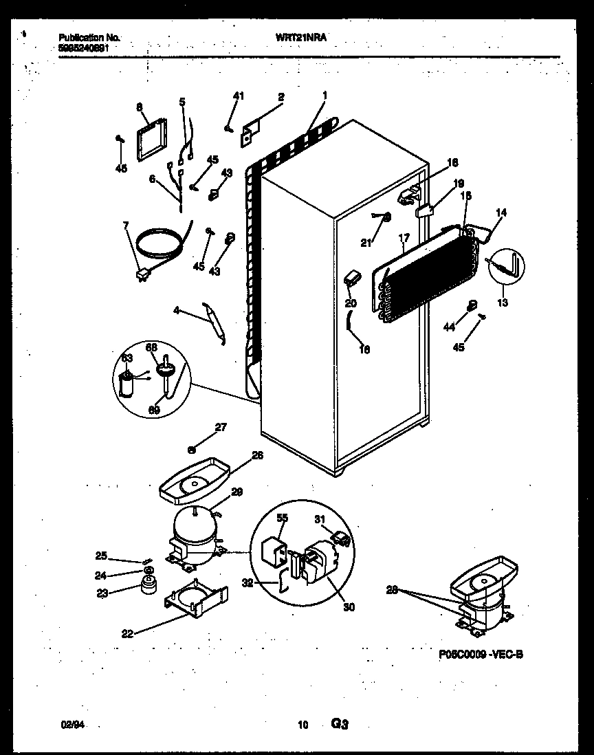 06 - SYSTEM AND AUTOMATIC DEFROST PARTS