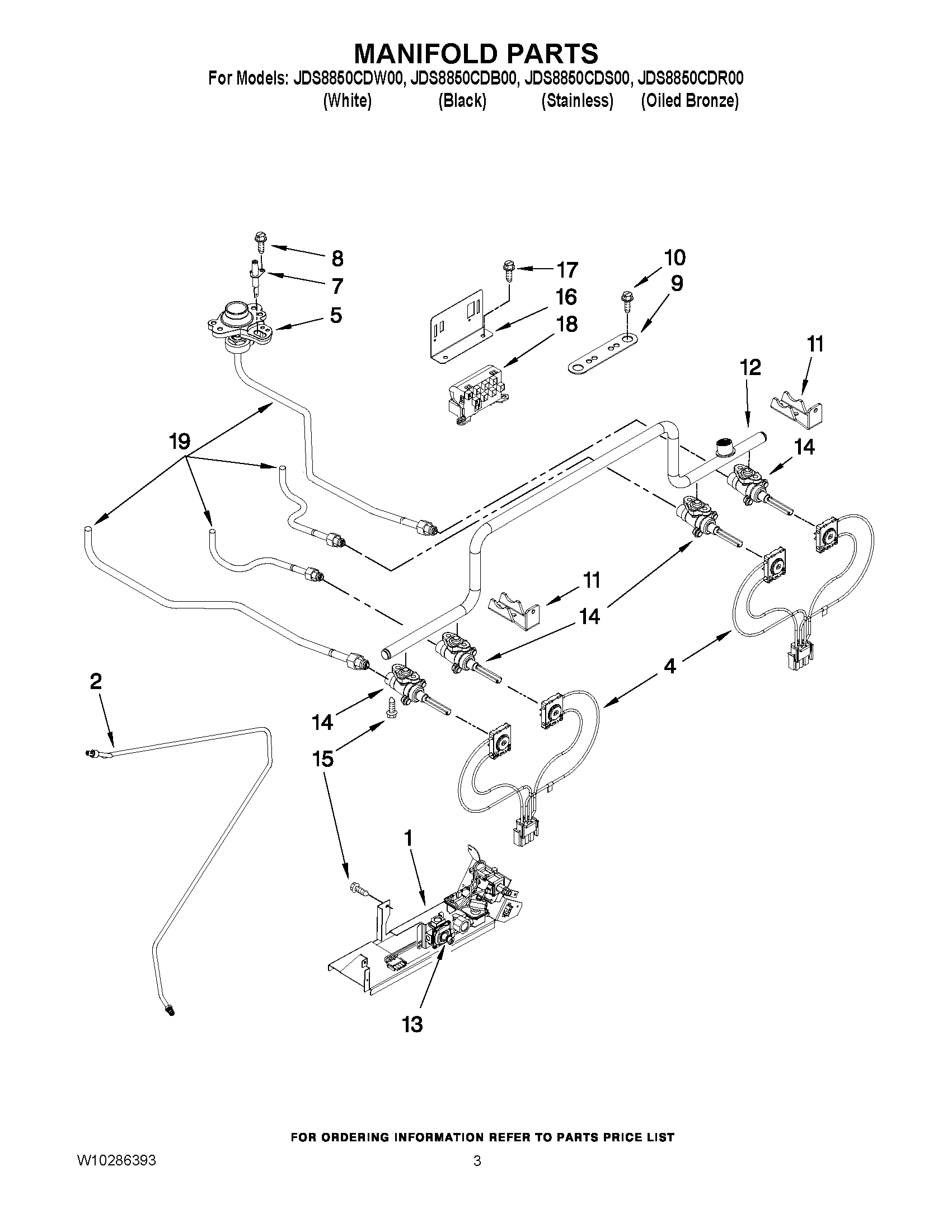 03 - MANIFOLD PARTS