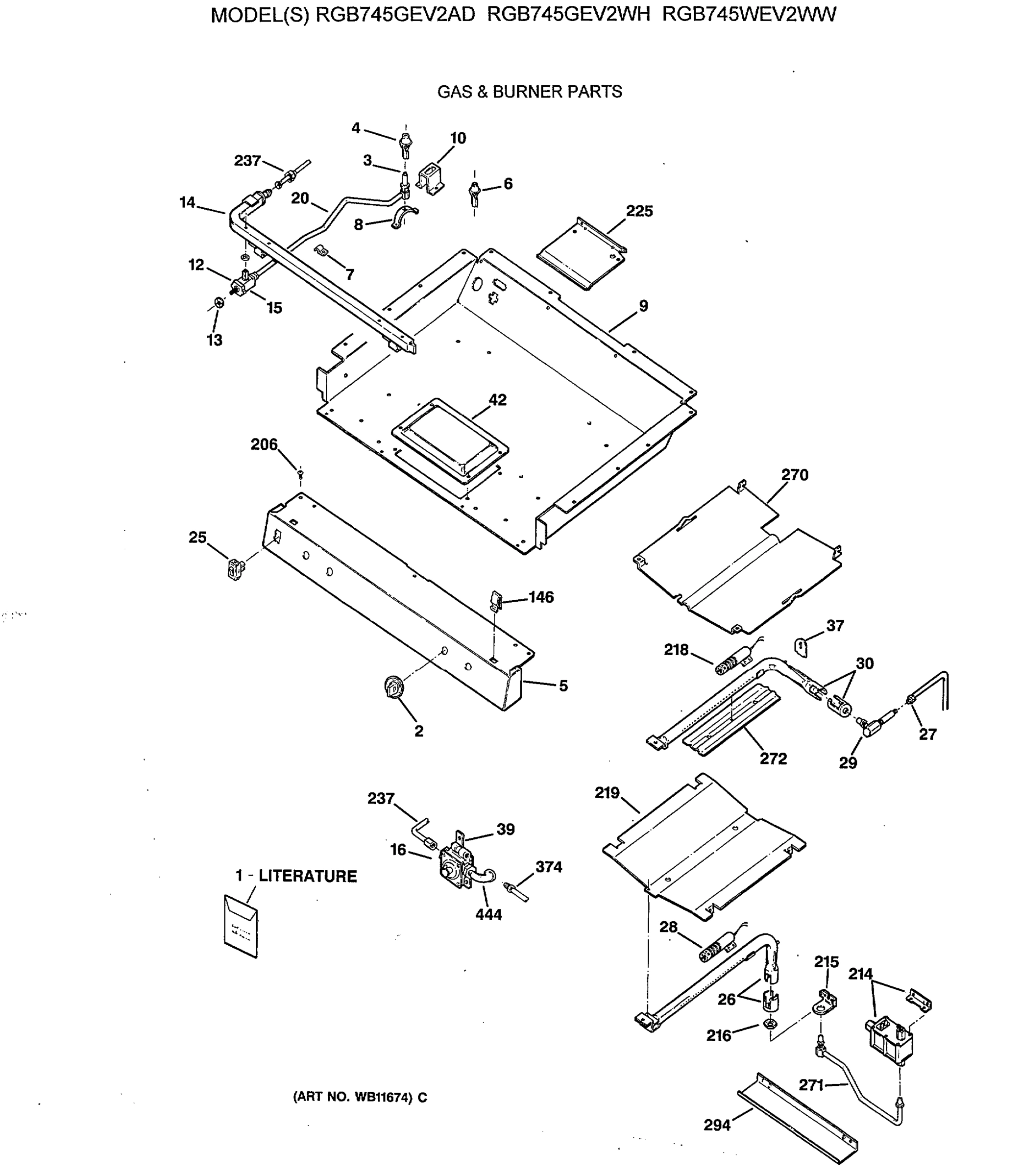 GAS & BURNER PARTS