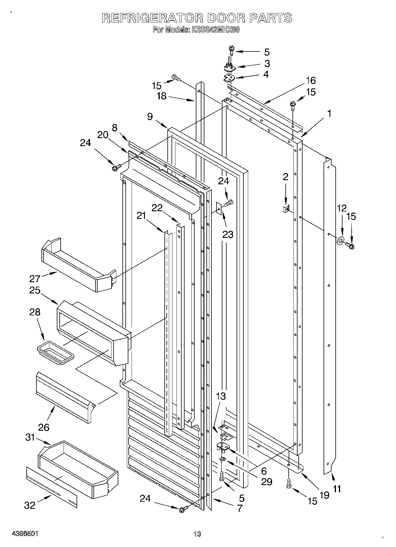 10 - REFRIGERATOR DOOR