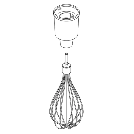 W11413719 Whirlpool Whisk Assembly
