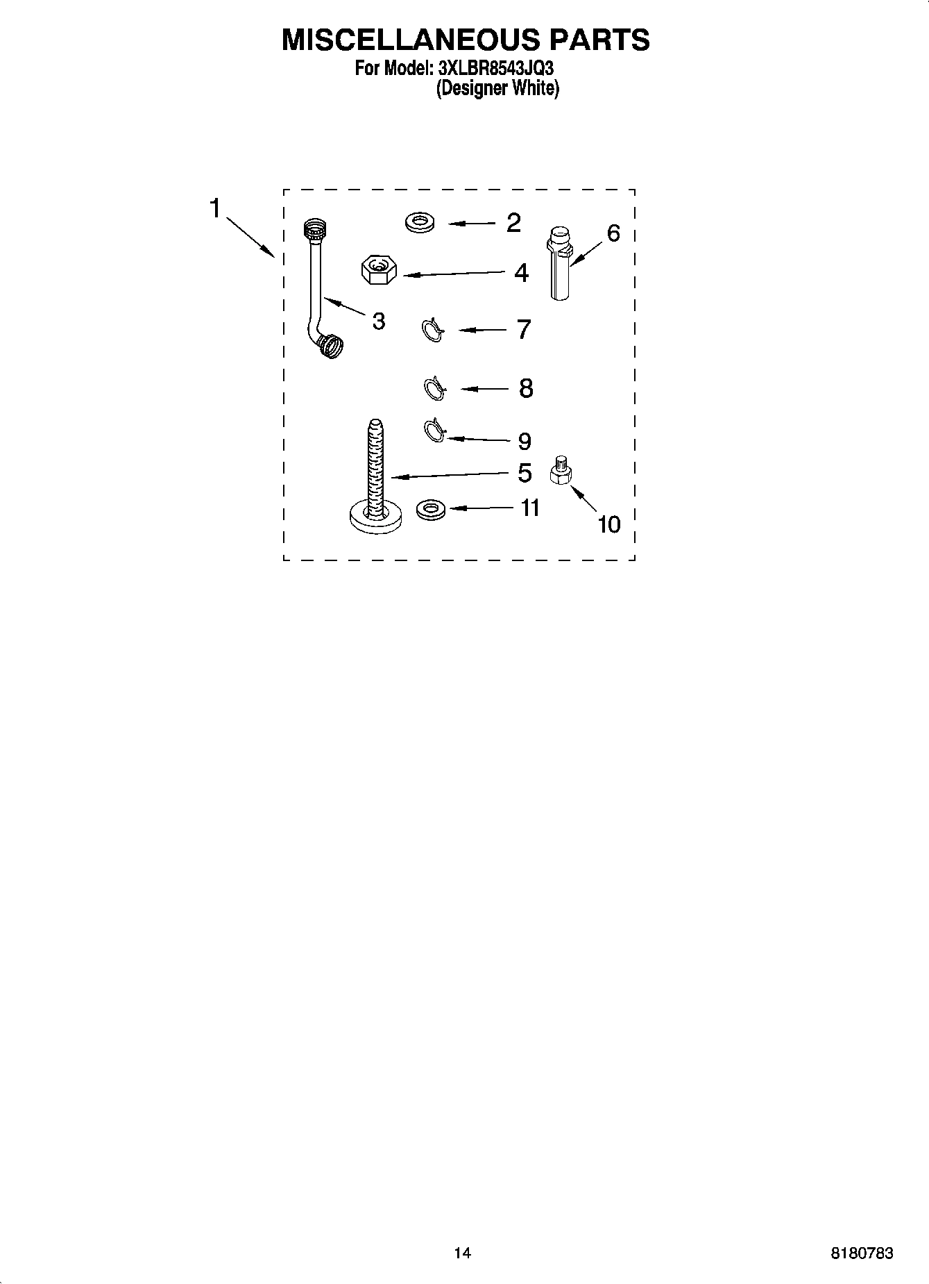 10 - MISCELLANEOUS PARTS, OPTIONAL PARTS (NOT INCLUDED)