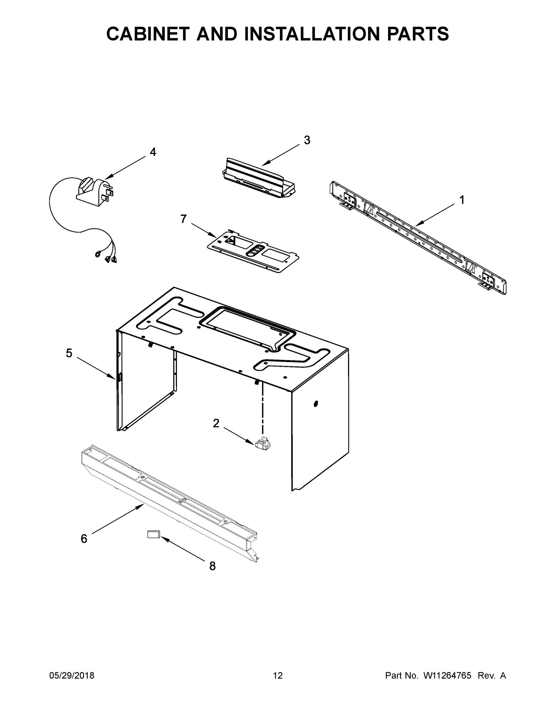 07 - CABINET AND INSTALLATION PARTS