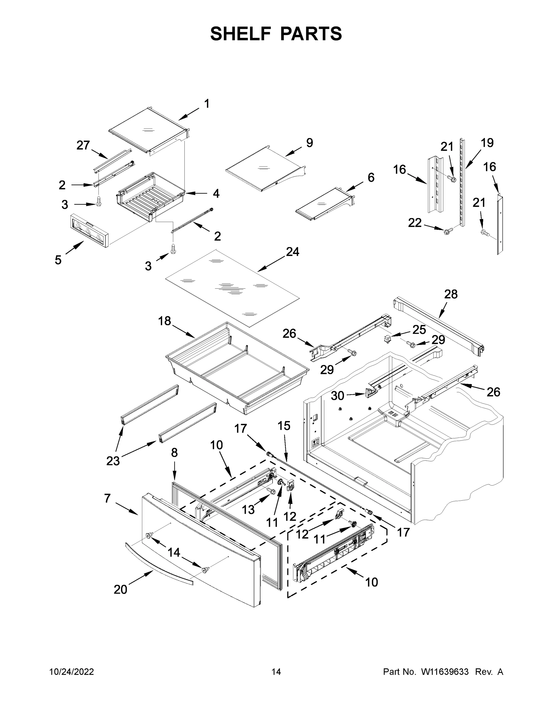 08 - SHELF PARTS