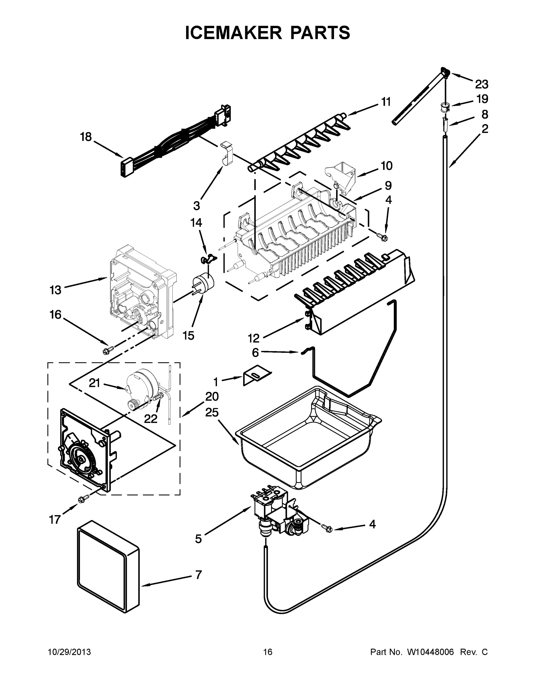 09 - ICEMAKER PARTS