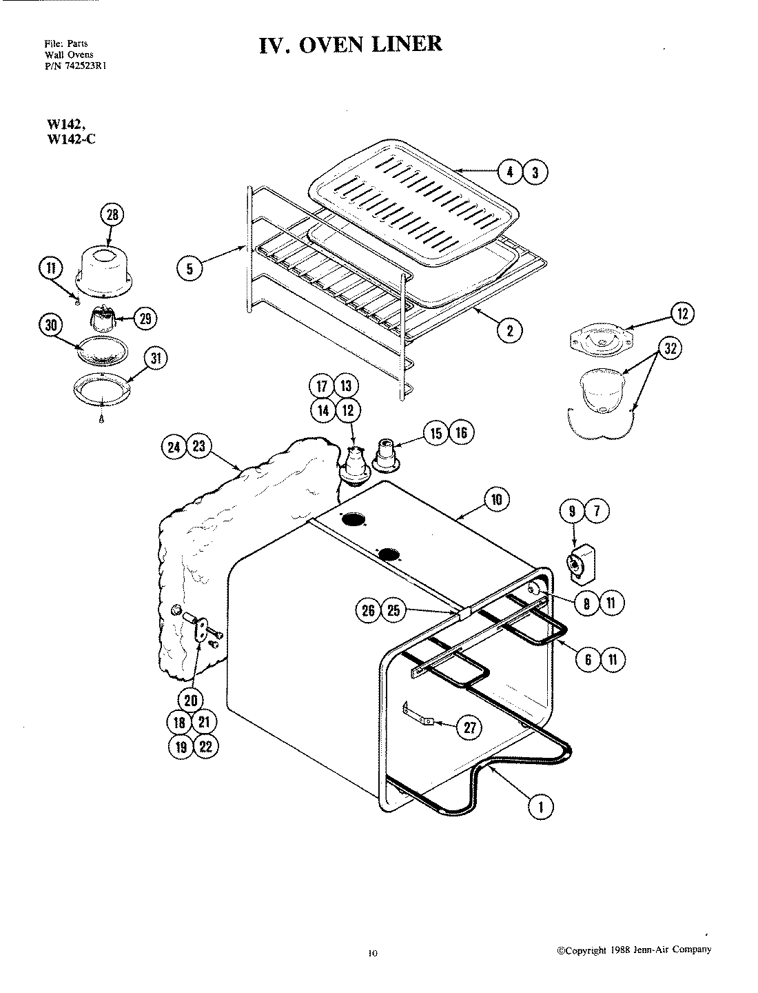 07 - OVEN LINER