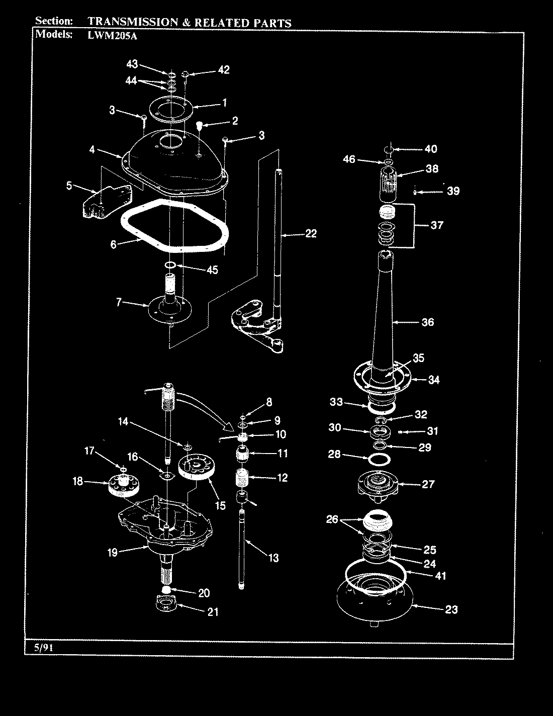 04 - TRANSMISSION & RELATED PARTS (ALM)