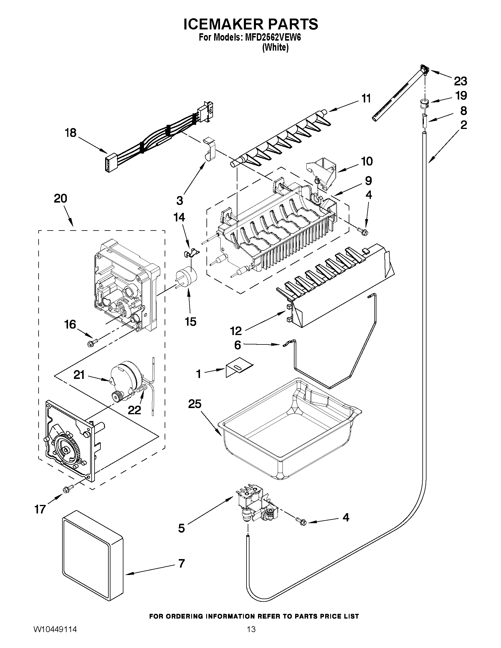 07 - ICEMAKER PARTS