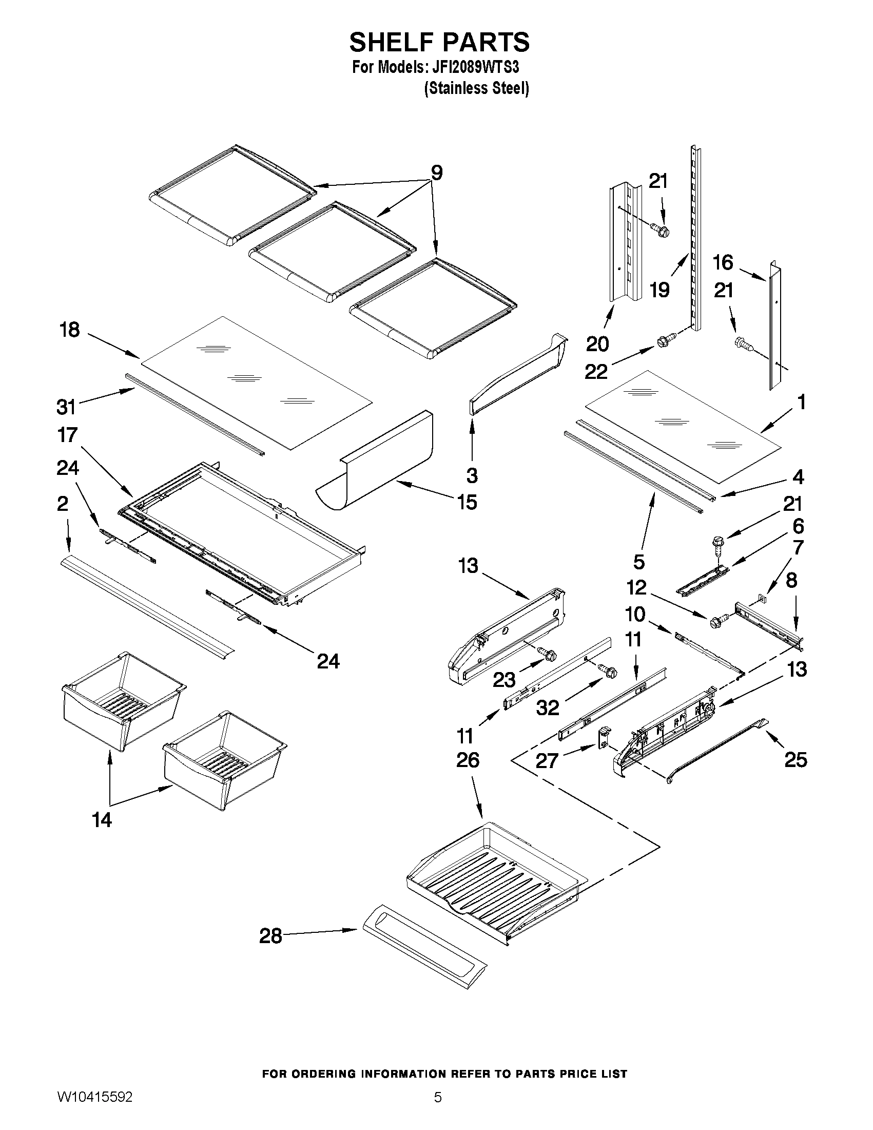 03 - SHELF PARTS