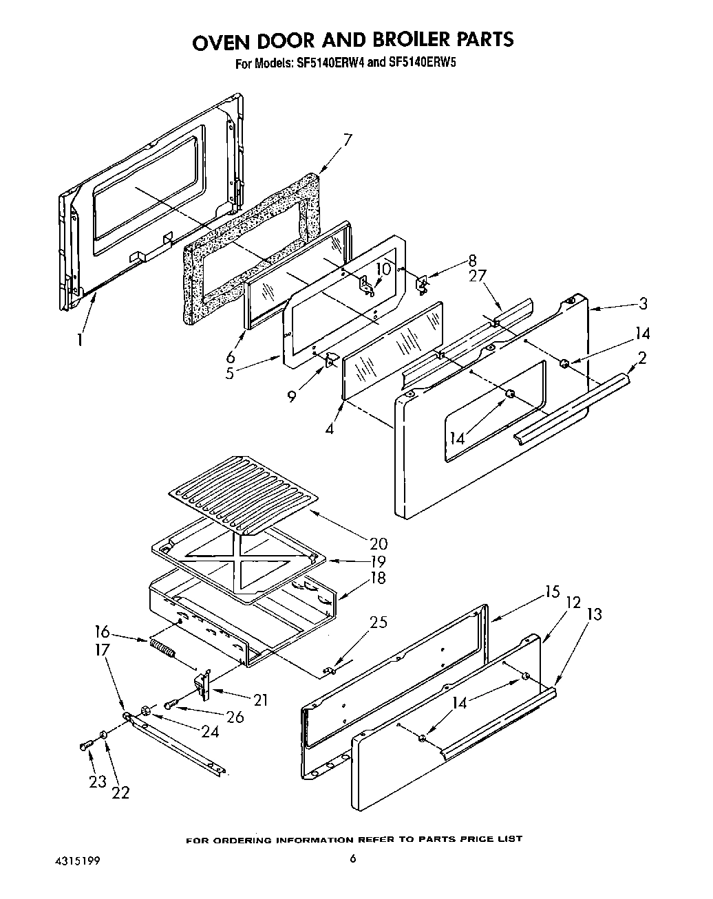 06 - OVEN DOOR AND BROILER