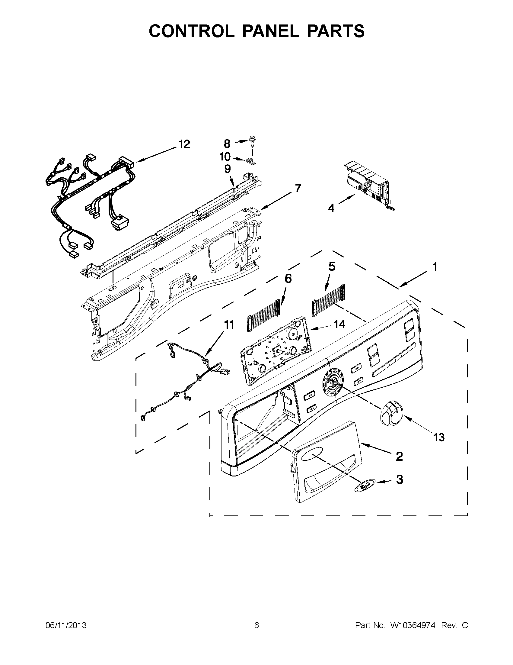 03 - CONTROL PANEL PARTS