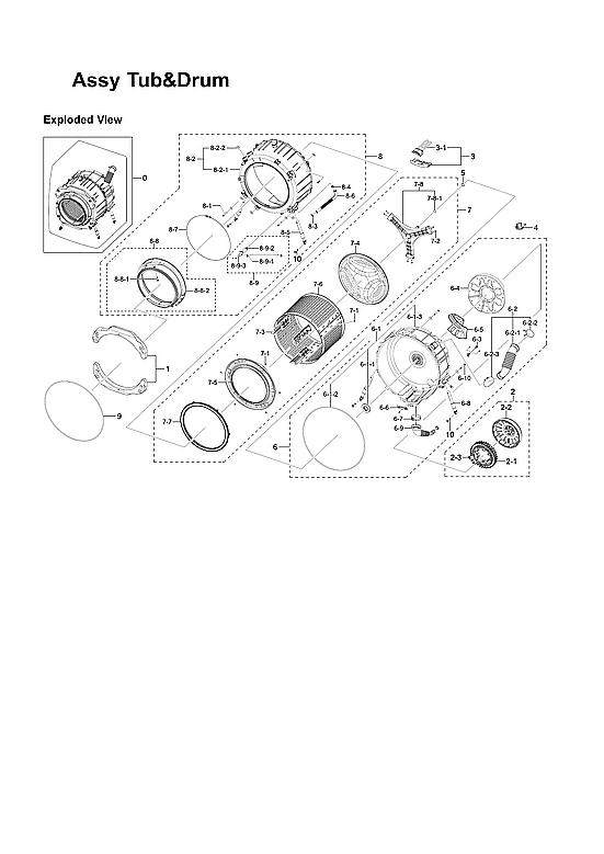 Tub & Drum Assembly