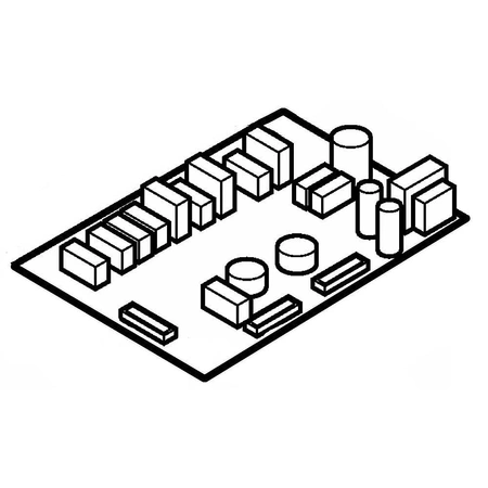 EBR80977635 LG Refrigerator Main PCB Assembly