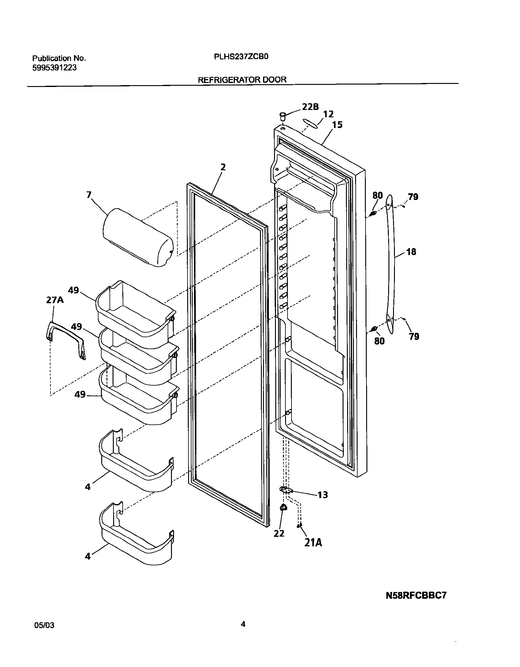 05 - REFRIGERATOR DOOR