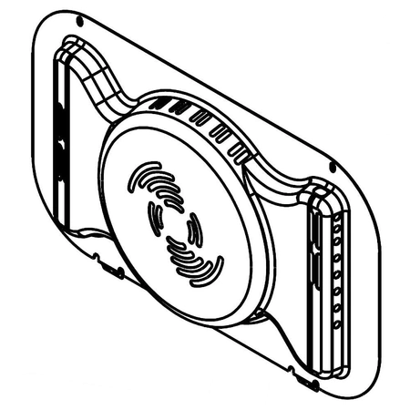 W10496637 Whirlpool Convection Baffle