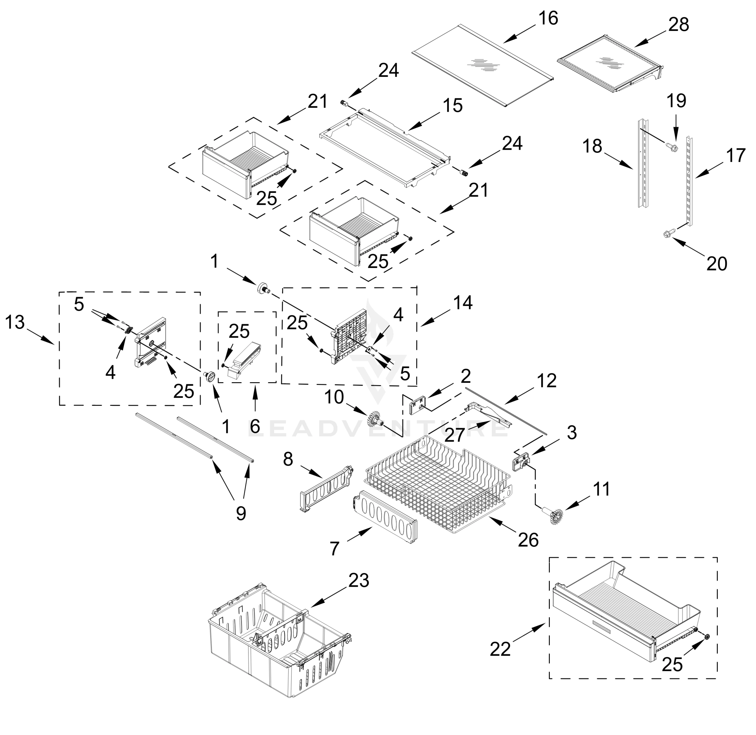 SHELF PARTS