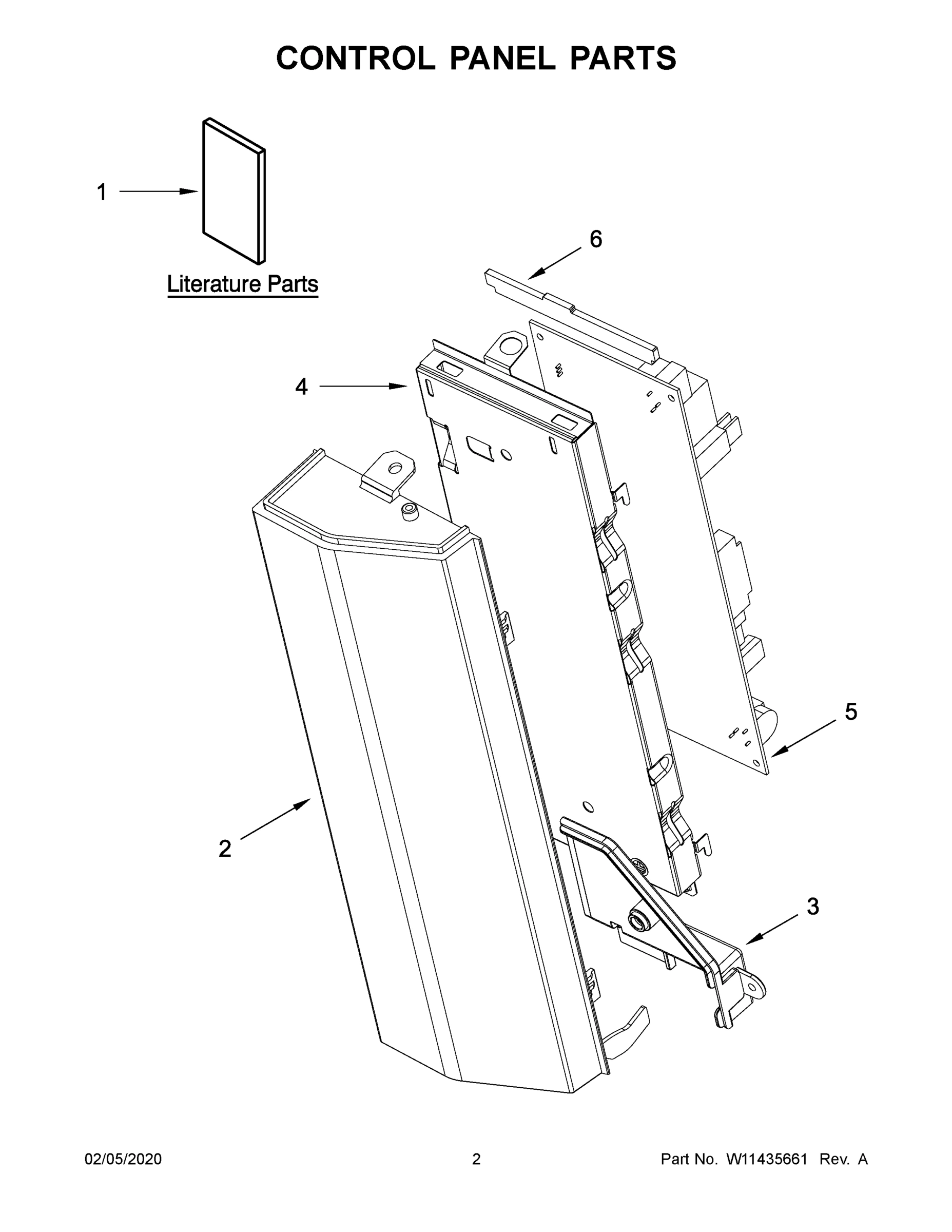 02 - CONTROL PANEL PARTS