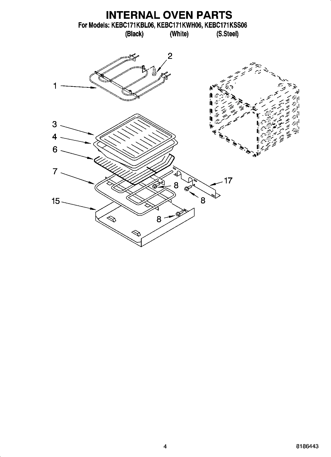 03 - INTERNAL OVEN PARTS