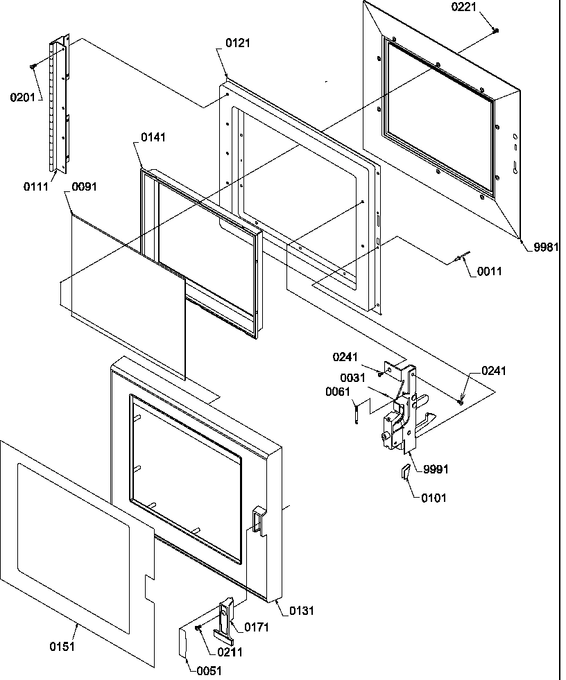 02 - DOOR ASSY
