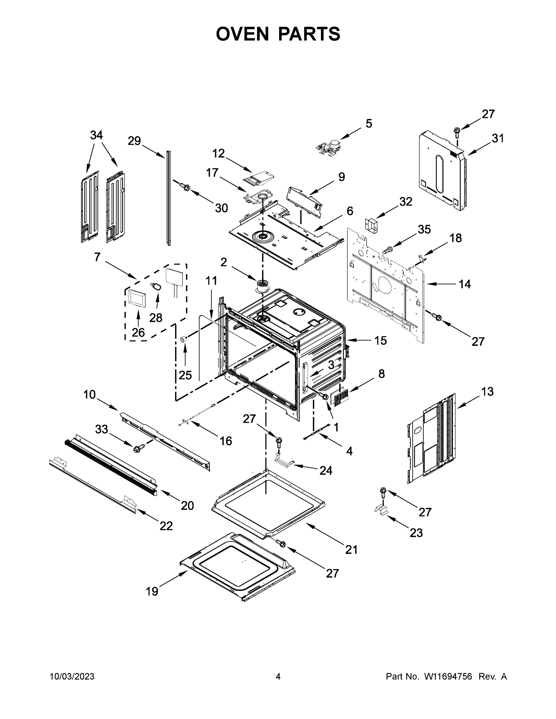 03 - OVEN PARTS
