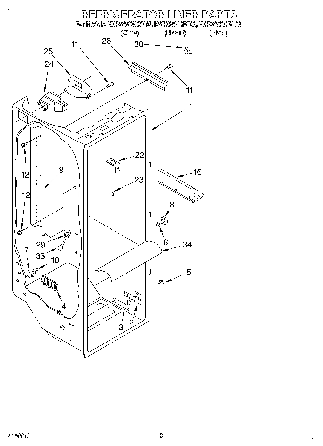 02 - REFRIGERATOR LINER