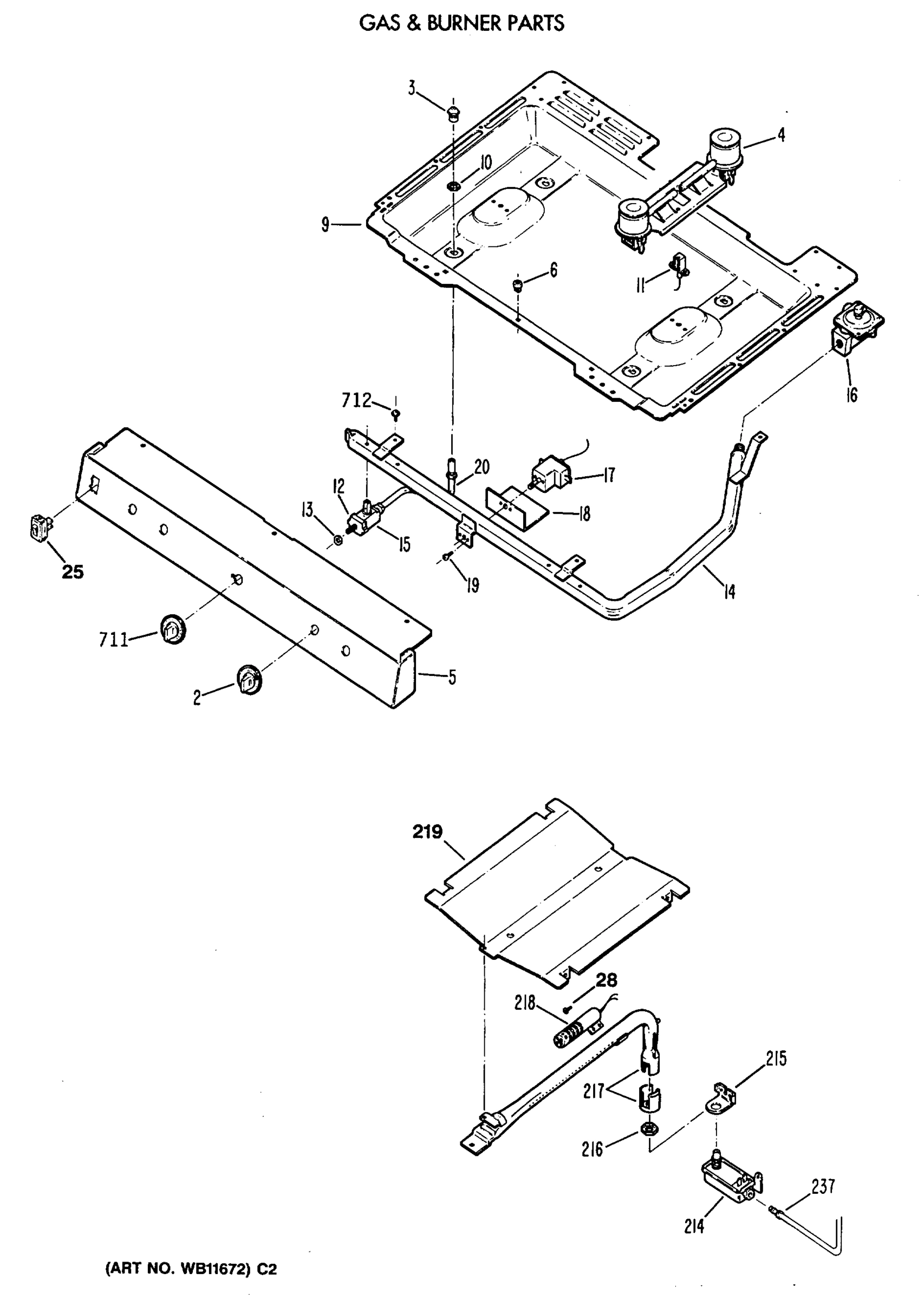 GAS & BURNER PARTS