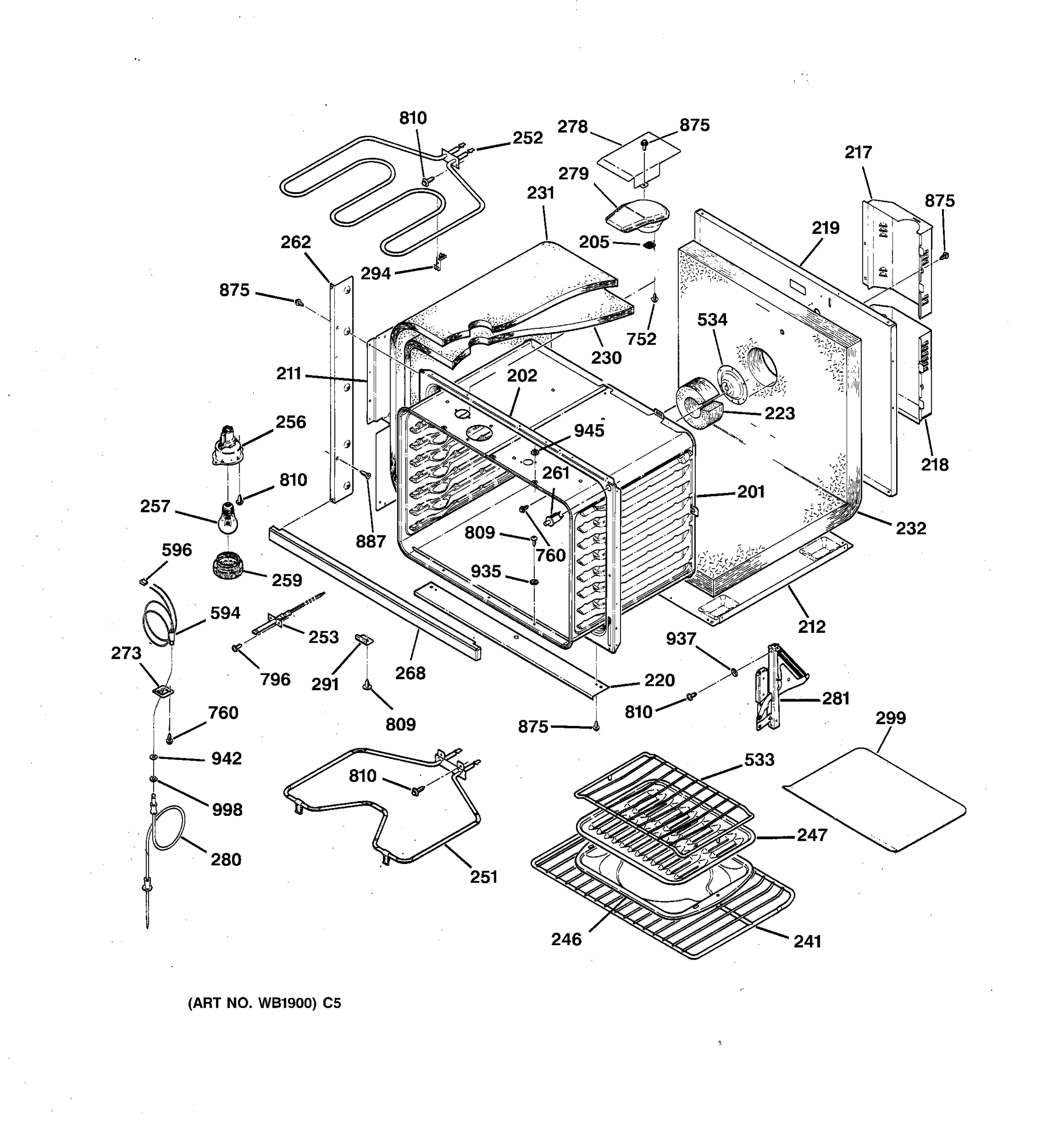 OVEN BODY