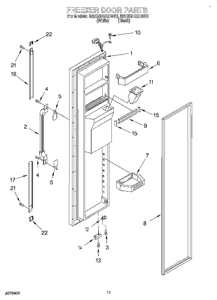 07 - FREEZER DOOR