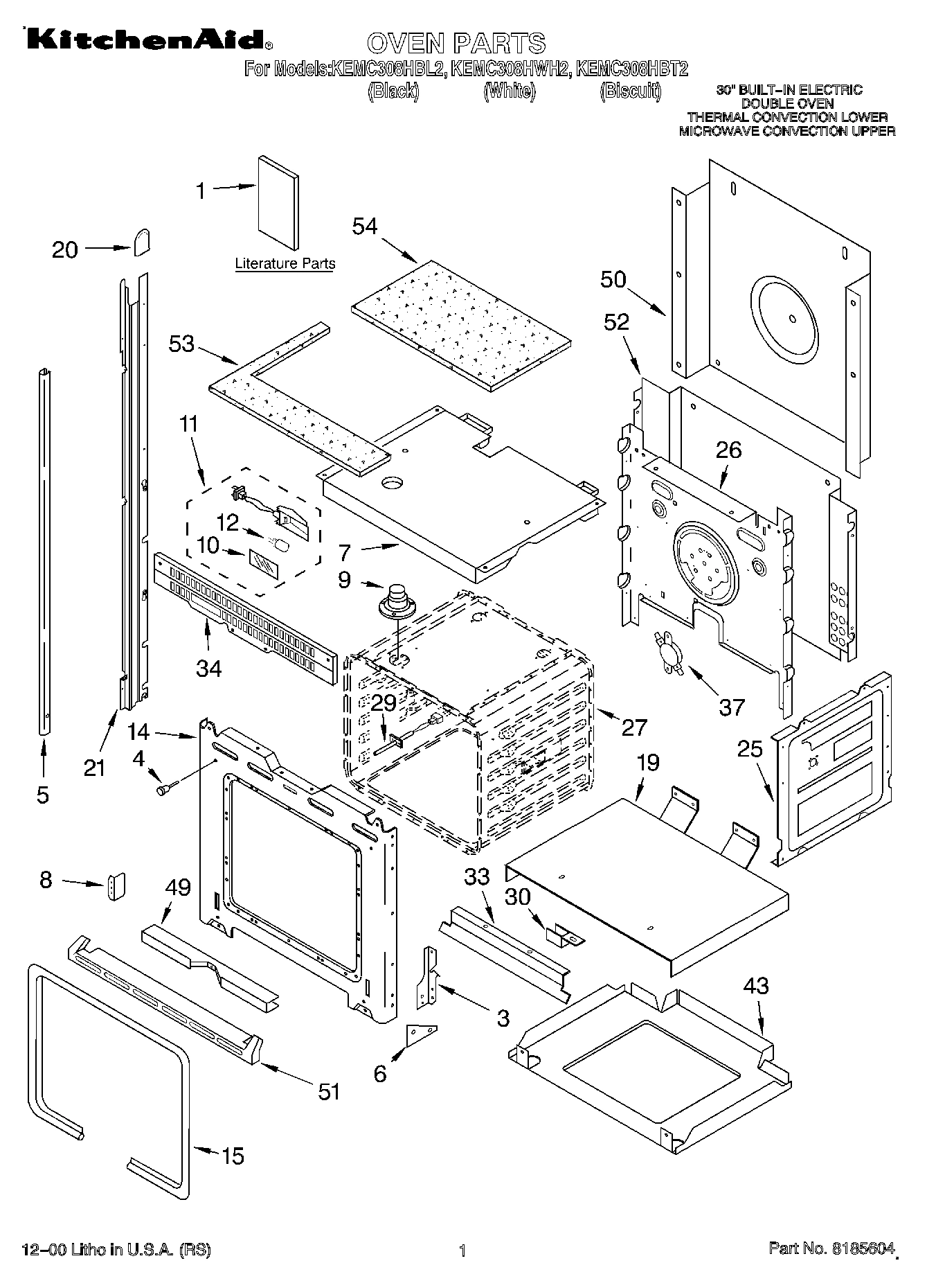 01 - OVEN, LITERATURE