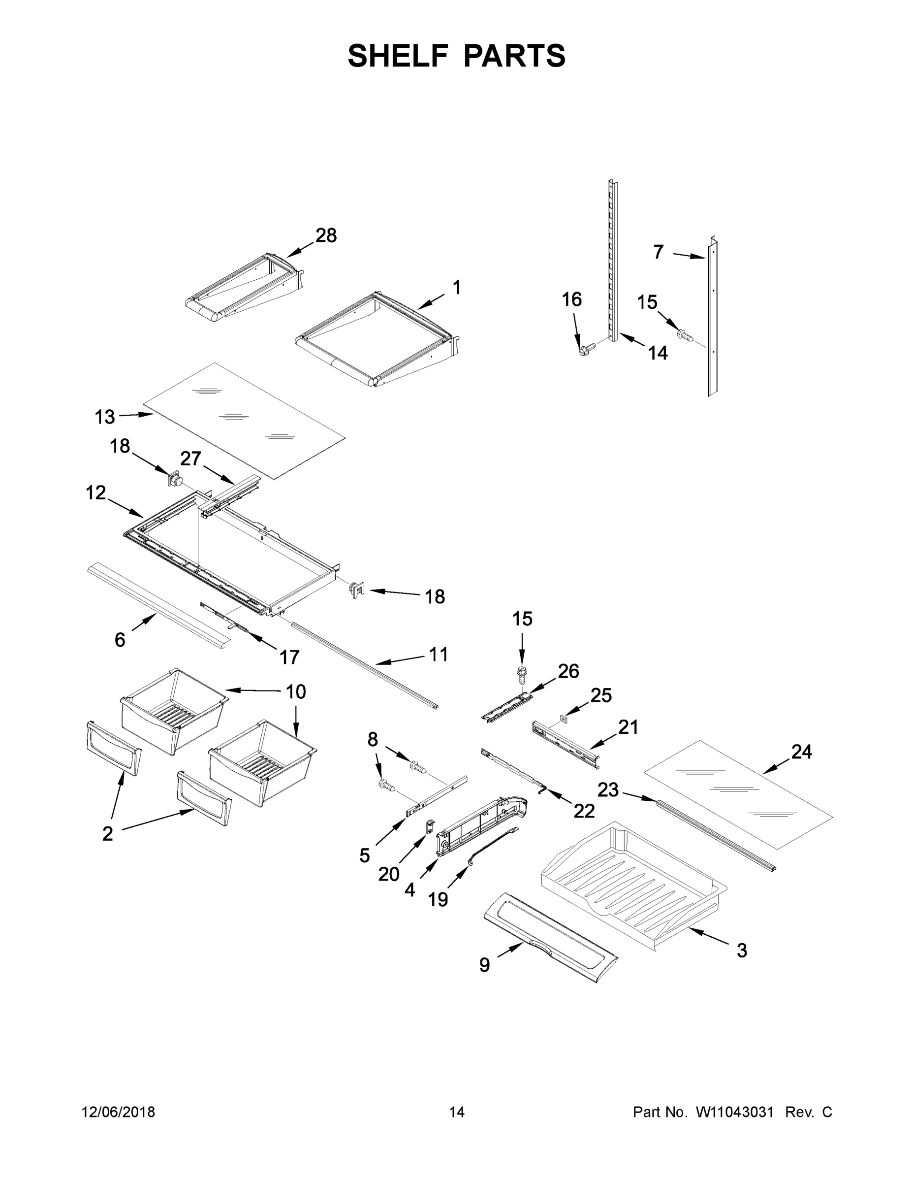 08 - SHELF PARTS