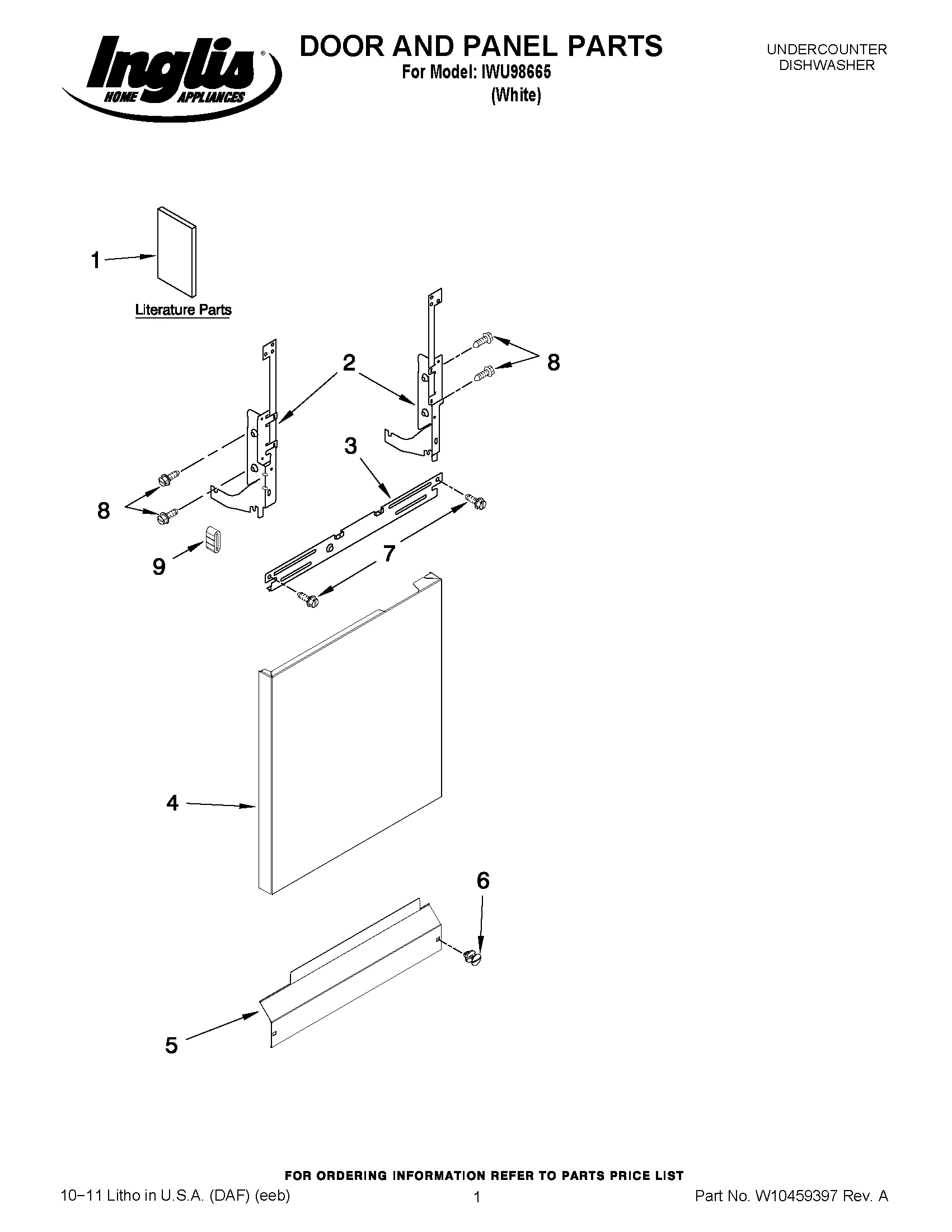 01 - DOOR AND PANEL PARTS