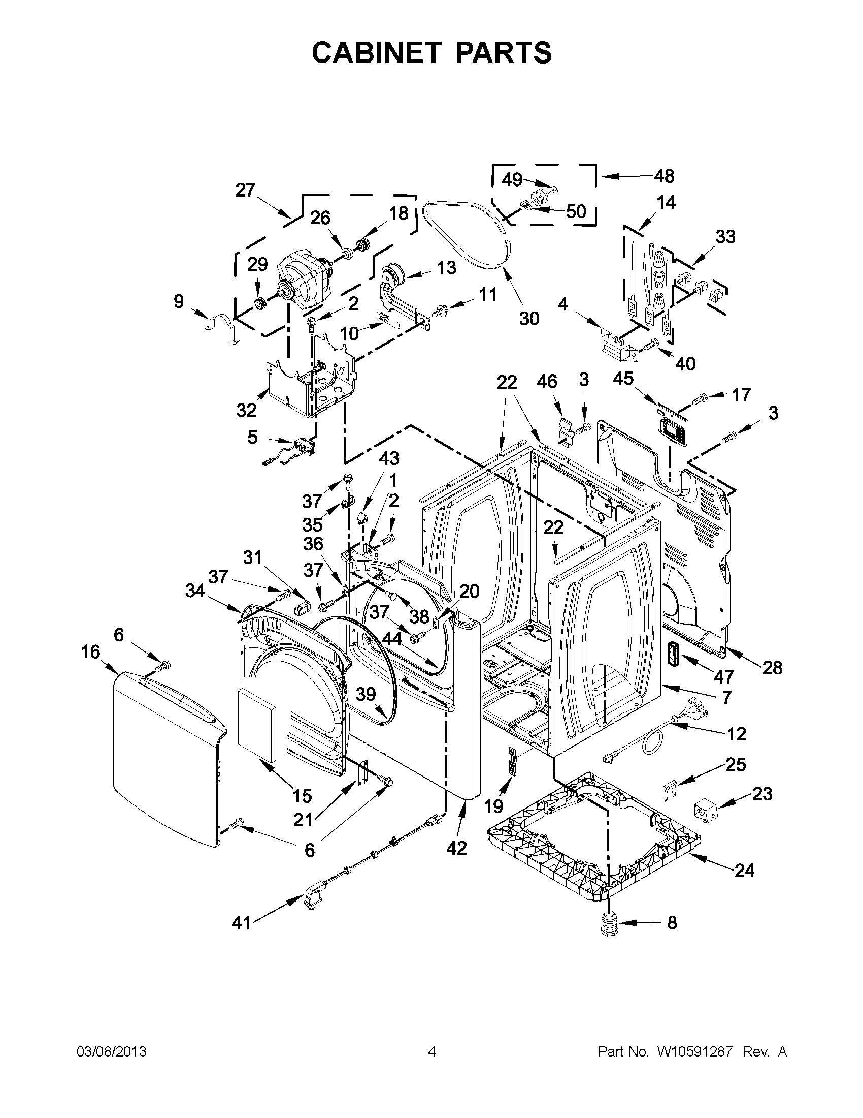 02 - CABINET PARTS