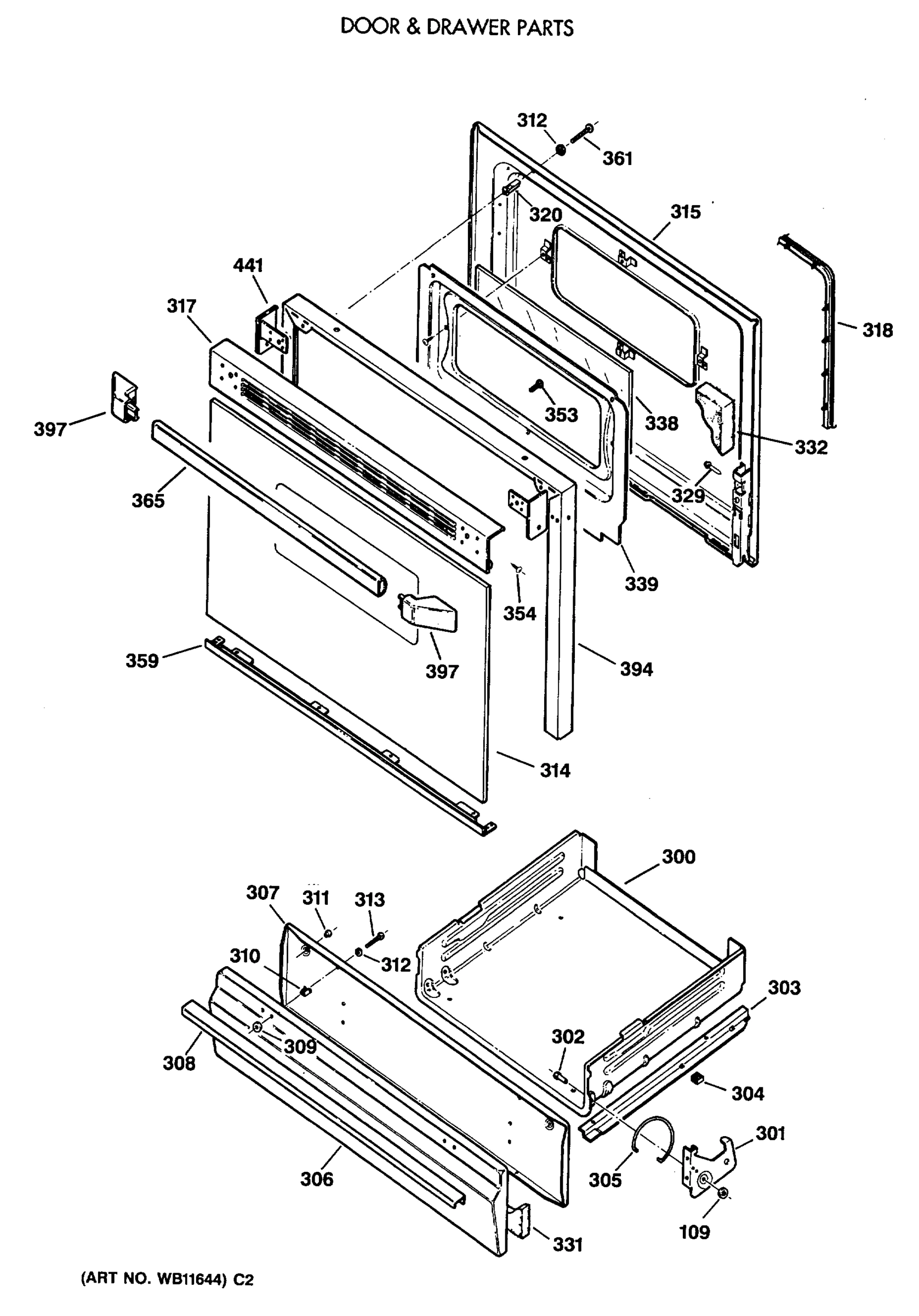 DOOR & DRAWER PARTS