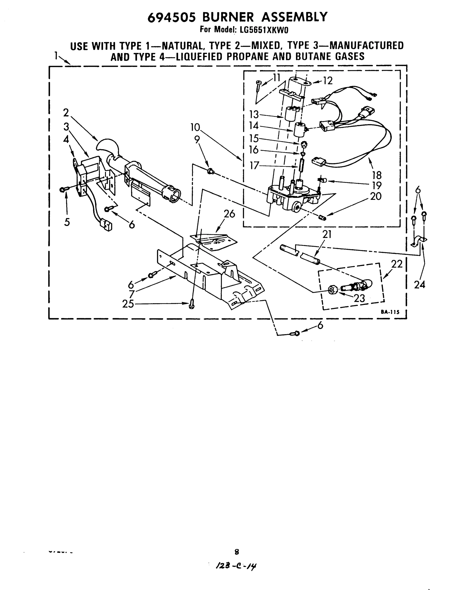 06 - 694505 BURNER