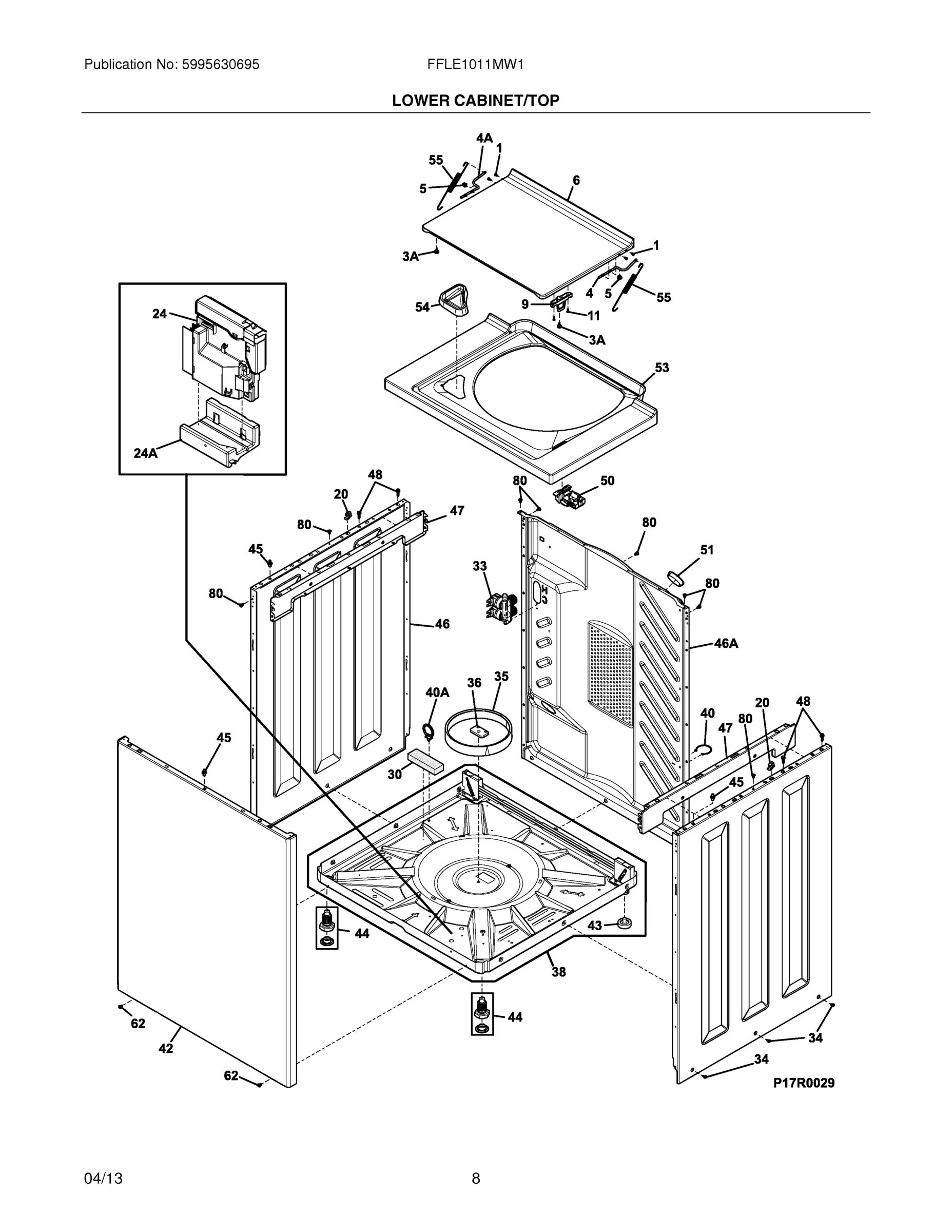 09 - LOWER CABINET/TOP