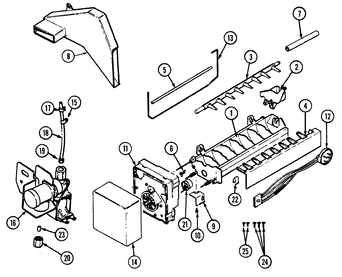 05 - OPTIONAL ICE MAKER KIT (IM107)