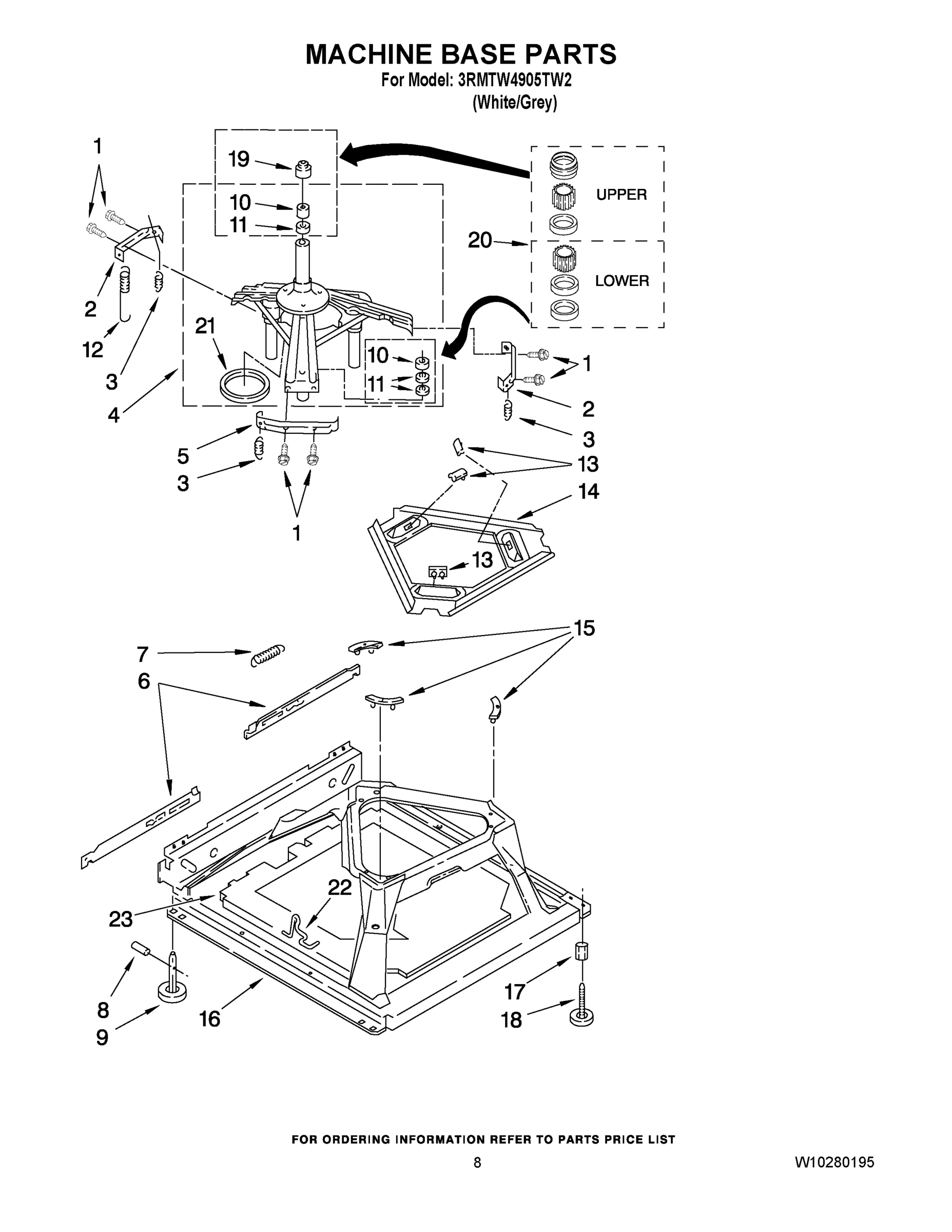 05 - MACHINE BASE PARTS