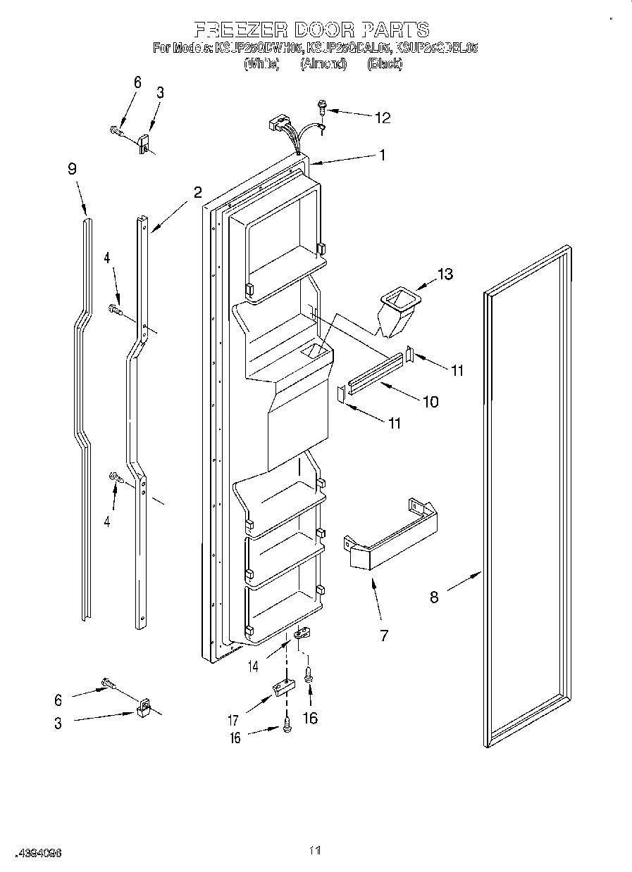 07 - FREEZER DOOR
