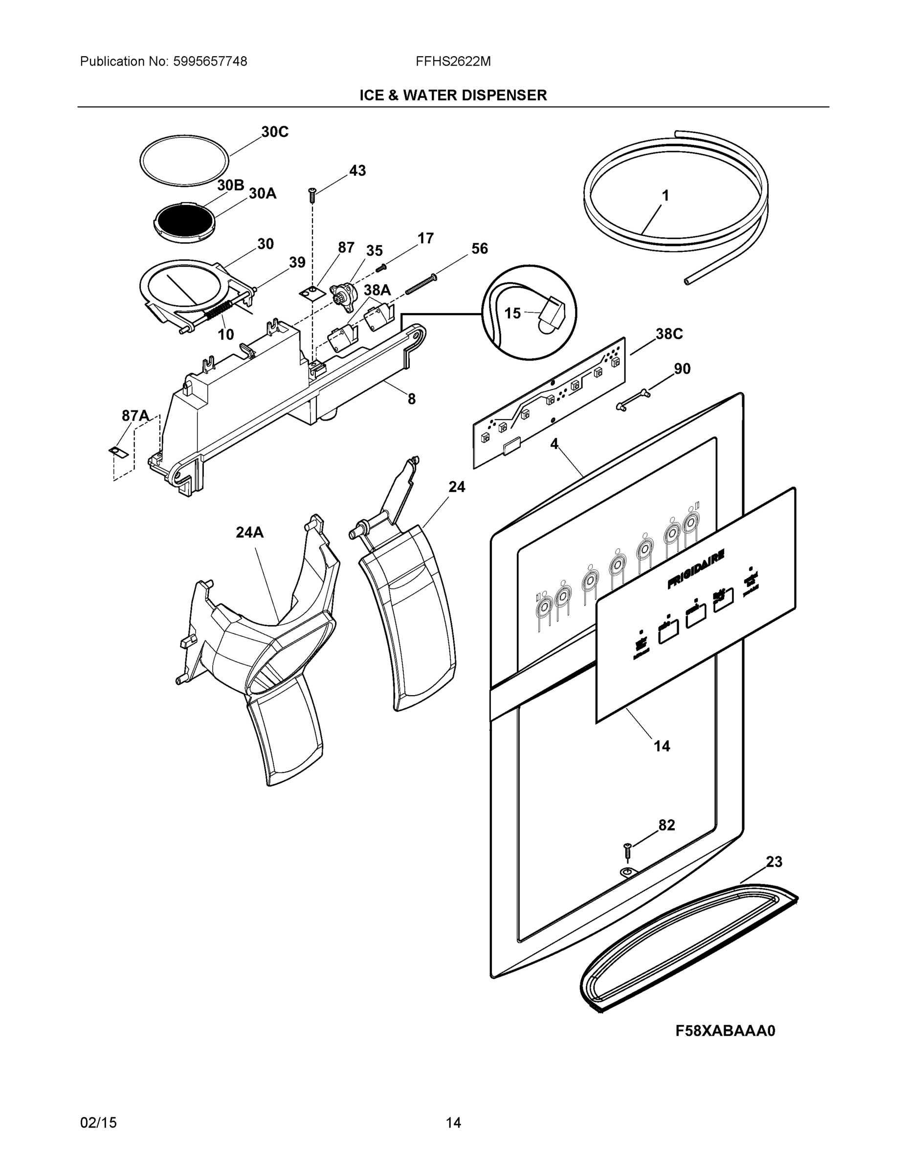 08 - ICE & WATER DISPENSER