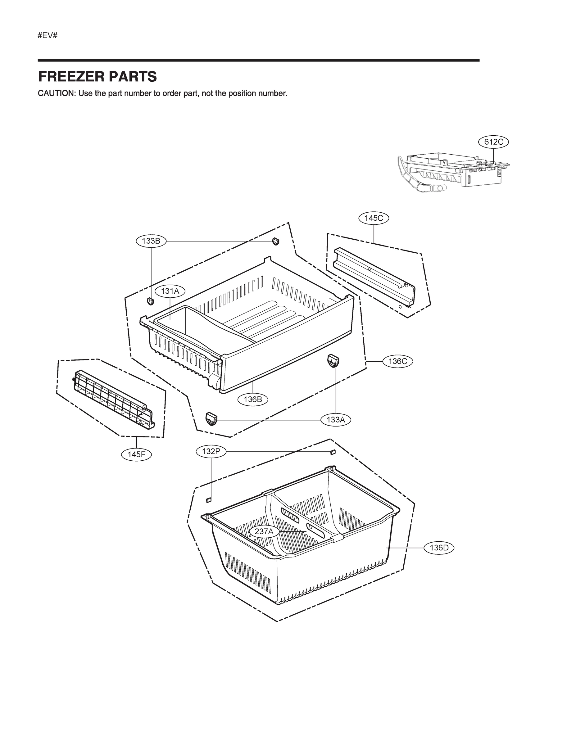 FREEZER PARTS