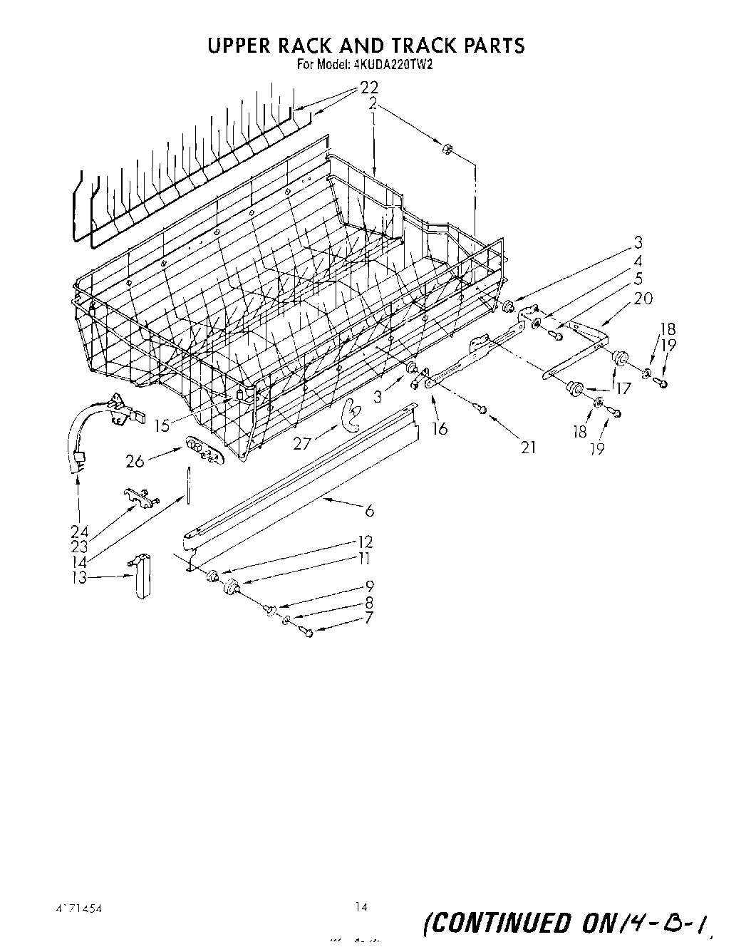 11 - UPPER RACK AND TRACK