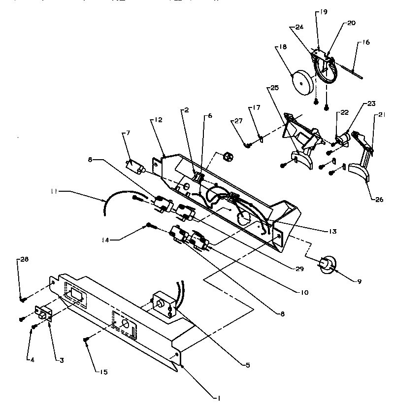 03 - ELECTRONIC BRACKET ASSY