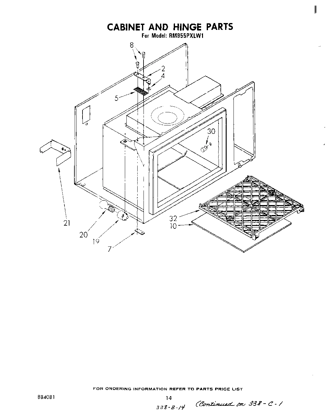 08 - CABINET AND HINGE