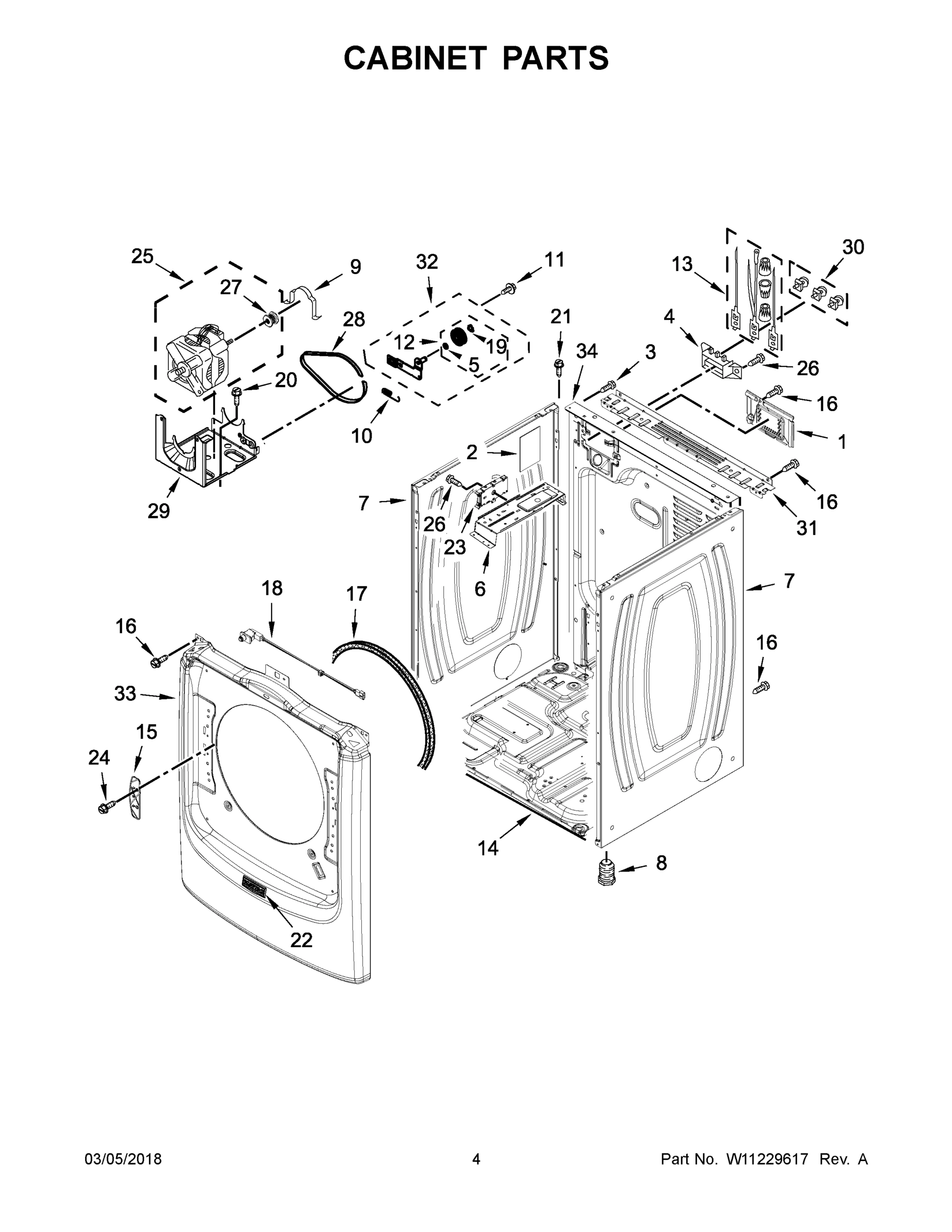 03 - CABINET PARTS