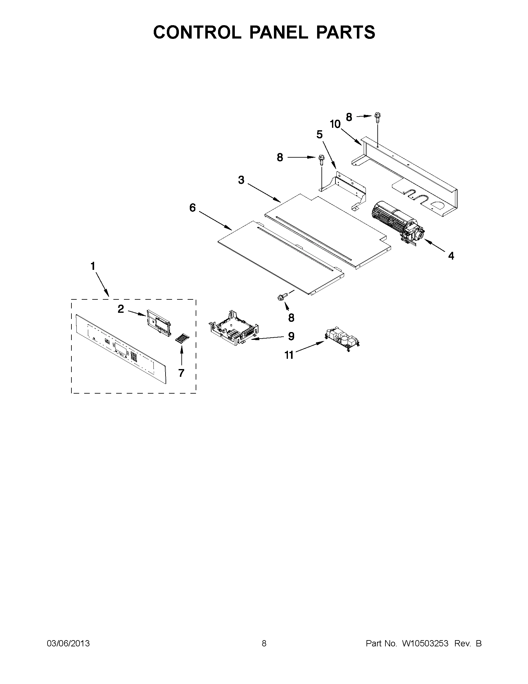 04 - CONTROL PANEL PARTS